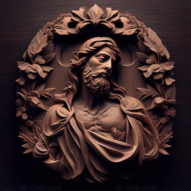 3D model st jesus (STL)